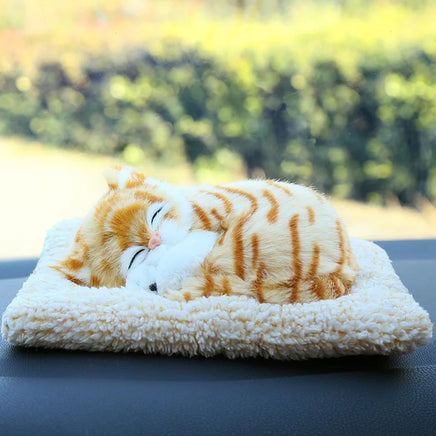 Lusy Store LLC 24 Models Simulation Dog Cat Plush Toy Stuffed Sleeping Decoration Soft Cute Plush Gift Plush