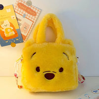 Sanrio Bag Kawaii Kuromi Cinnamoroll My Melody Cartoon Anime Plush Handbag Cosmetic Bag Travel Storage Bag Women Girl Gifts style I 20 15cm