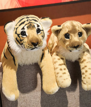 Lusy Store LLC Snow Leopard Stuffed Animal | Realistic Plush Toy | Soft & Cuddly | 15-23 in | Lusy Store Stuffed Animal
