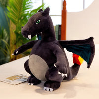 Big Size Pokemon Charizard Dragonite Anime Figures Doll Stuffed Animals Plush Gift grey