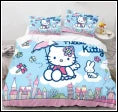 Kuromi & Hello Kitty Sanrio Cute Cartoon Duvet Cover Set 100% Polyester Bedding for Kids & Adults 2/3pcs Soft & Comfortable 10 set