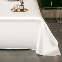 High End Satin Sheets, Soft And Comfortable Solid Color Sheets, Luxurious Single And Twin Bed Sheets