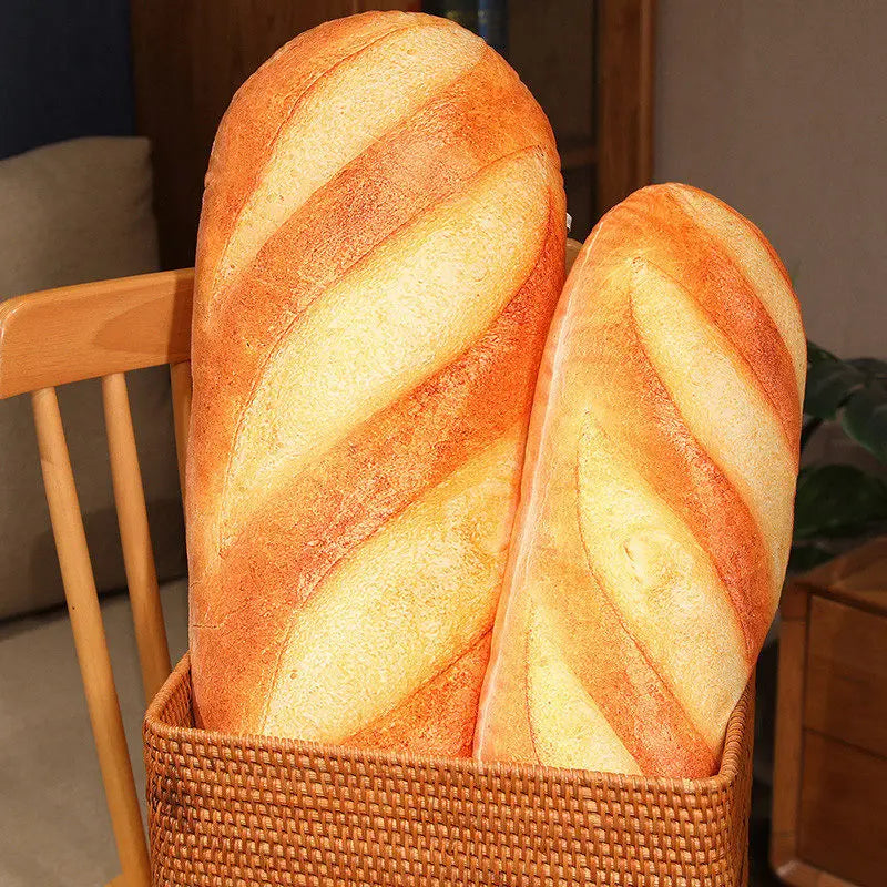 Lusy Store LLC French Bread Plush Pillow Stuffed Food Plushie Party Prop Decor Sleeping Companion Man Gift Plush