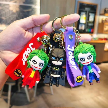 Marvel Batman Joker Keychain Cute Halloween Jewelry Gifts