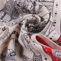 160x33CM Luxury Winter Silk Cashmere Scarf Women Animals Print Manual Hand Rolled Shawl Warm Long Scarves Wraps Pashmina Bandana Lusy Store