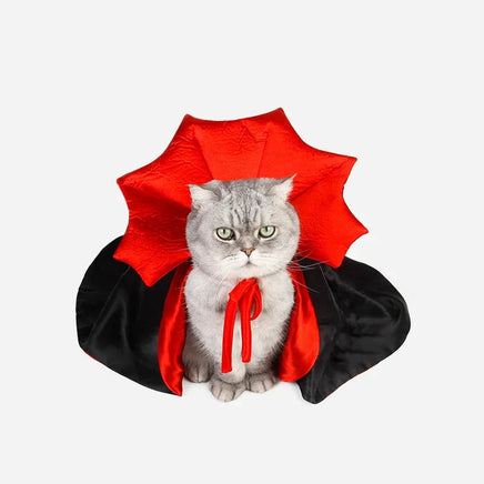 Pet Halloween Costumes Cosplay Vampire Cloak For Small Dog Cat Kitten Puppy Dress Kawaii Pet Clothes Cat Accessoties Gift