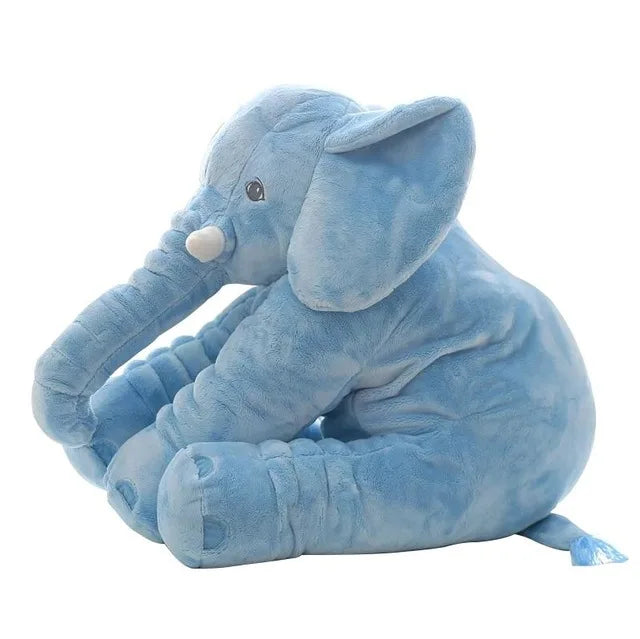 Lusy Store LLC Large Elephant Plush Toy &ndash; Soft Stuffed Pillow &amp; Cushion (16in/24in) | Lusy Store Stuffed Animal