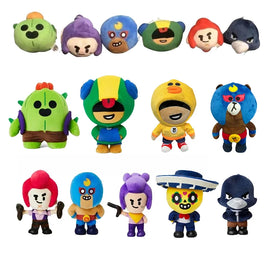Coc Anime Plush Toy Supercell Anime Peripheral Spike Leon limit 25cm Cotton Kawaii Gifts