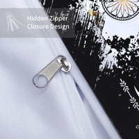 Black and White Dream Catcher Bedding Set 3-Piece - Lusy Store