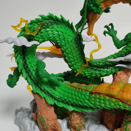 24cm Dragon Ball Anime Figure Shenron Figure Goku And Shenron Figurine Model Pvc Statue Doll Collection Room Toy Gifts Lusy Store