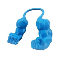 Cat Halloween Costumes 3D Printed Pet Muscle Hanging Arm Creative Cat Dog Dress-Up Prop Cats Accessory Pet Cosplay Muscle Toy Blue