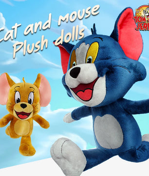 Lusy Store LLC Tom And Jerry Plush Toy | Soft Stuffed Cartoon Doll | Multiple Sizes Plush
