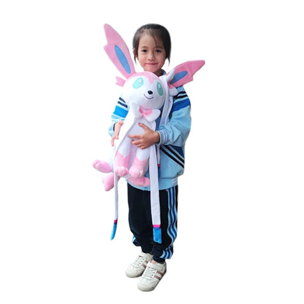 Lusy Store LLC Vaporeon Pokemon Sylveon Large Plush Toys Nime Doll Cute Ornament Stuffed Pillow Pokemon Gift Plush