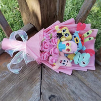 Spongebob Squarepants Plush Bouquet Patrick Star Christmas and Valentine's Day Gifts