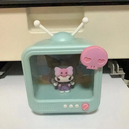 Hello Kitty Night Lamp Cute TV Channel Series Emit Light Ornament Bedroom Night Lamp New Personality Originality Modeling Lamp 2