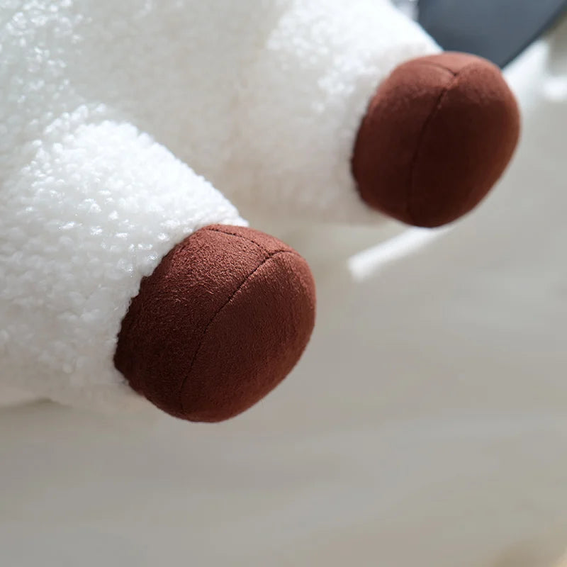 Lusy Store LLC Giant Sheep Plush Toy Lovely Alpaca Stuffed Doll Lovely Room Decor Sofa Cushion Bed Pillow Gift For Girl Plush