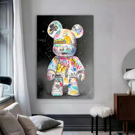 Banksy Wall Art Graffiti Canvas Painting Pop Art Love Sign Abstract Posters For Living Room Home Decor