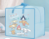 Hello Kitty Quilt Storage Bag Large Capacity Sanrio Kuromi Children's Cartoon Kindergarten Handheld Quilt Bags Moving Bags Lusy Store