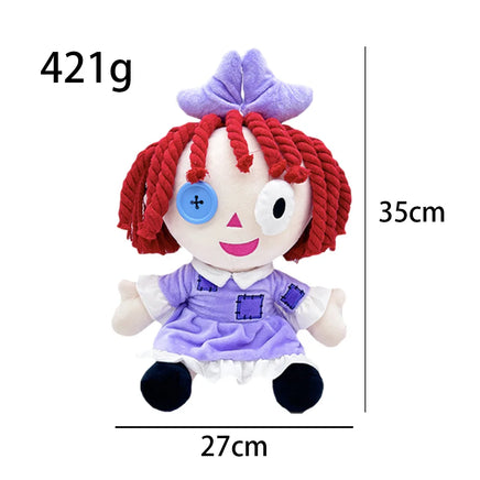Digital Circus Gummigoo Plush Toy Gangle Zooble Caine Jax Ponmi Pomny Clown Hare Jackson Girl