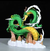 24cm Dragon Ball Anime Figure Shenron Figure Goku And Shenron Figurine Model Pvc Statue Doll Collection Room Toy Gifts Lusy Store