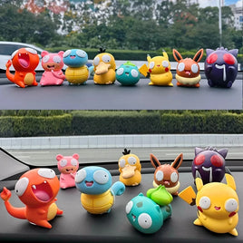 Lusy Store LLC Pokemon Pikachu Bulbasaur Charmander Squirtle Cute Figure Collection Model Toys &ndash; 6cm &ndash; Lusy Store Action Figure