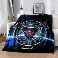 3D S-Scania Top Class Truck Cartoon Soft Blankets,Throw Blanket Comfortable Blanket for Picnic Beds Sofa Home Bedroom Lusy Store