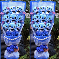 Lusy Store LLC Stitch Flower Bouquet Lilo Stitch Plush Toy Bouquet Gift Bouquet