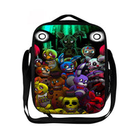 Game F-five N-nights at F-freddy's Child School Backpack with Lunch Bags ,Pencil Bags ,School Bags for Boys Girls XHOO3-CB-0101-A2