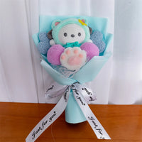 Kuromi My Melody Cinnamoroll Hello Kitty Plush Bouquet Woman Valentine's Day Girls Christmas Gifts Cartoon Bouquet-2