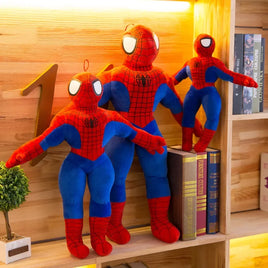 Lusy Store LLC SpiderMan Plush Toys The Avengers Cartoon Doll Soft Pillow Plushie Stuffed Gift Plush