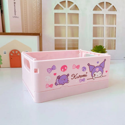 Sanrio Hello Kitty Foldable Desk Organizer Basket 8