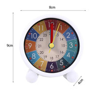 Desktop Decoration Mute Alarm Clock Creative Silent Children Clock Small Learning Clock Children Educational