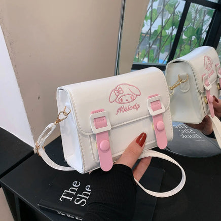 Hello Kitty Crossbody Bags Melody Kuromi Cinnamon Girls Women Luxury Bag High Quality Designer A