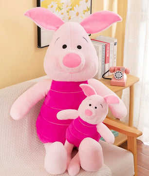 Pink Piglet Plush Toys Winnie The Pooh Cute Stuffed Anime Plushie Big Piggy Doll Gifts