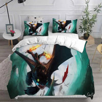 How to Train Your Dragon Bedding Sets Comforter Quilt Bed Cover Duvet Cover Pillow Case 2-3 Pieces Sets Kids Adult Size Lusy Store