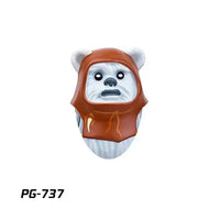 Star Wars Mandalorian Mini Robot Figure Toy - Han Solo, C-3PO, Leia, Darth Vader, Boba Fett Blocks PG737