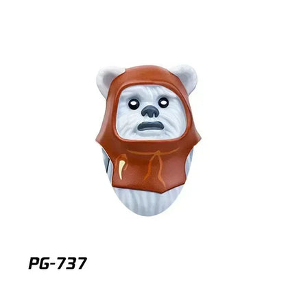 Star Wars Mandalorian Mini Robot Figure Toy - Han Solo, C-3PO, Leia, Darth Vader, Boba Fett Blocks PG737