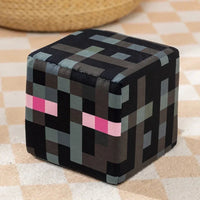 Lusy Store LLC Minecraft Steve Plush | Soft Cube Stuffed Toy | 4in/8in/12in Stuffed Animal