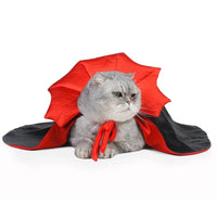 Pet Halloween Costumes Cosplay Vampire Cloak For Small Dog Cat Kitten Puppy Dress Kawaii Pet Clothes Cat Accessoties Gift