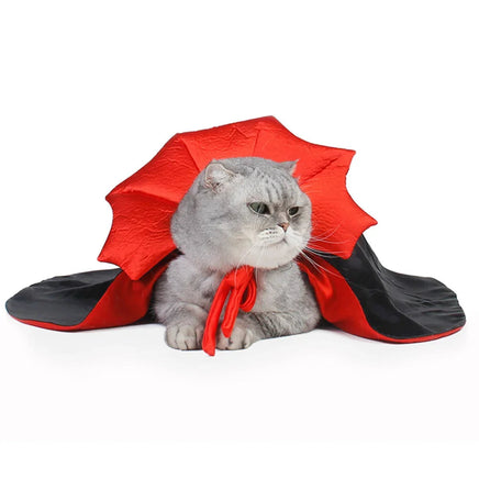 Pet Halloween Costumes Cosplay Vampire Cloak For Small Dog Cat Kitten Puppy Dress Kawaii Pet Clothes Cat Accessoties Gift