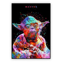 Decoration Poster Star Wars Movie Canvas Painting Graffiti Mural Kids Room Art Picture Print Modern Home Wall Decor Gifts SW2534