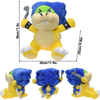 Elephant Mario Luigi Funny Soft Plush Toys Mario Bros Cute Anime Stuffed Animals Festival Gifts Ludwig-1
