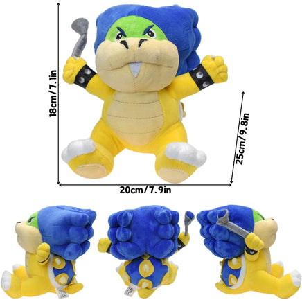 Elephant Mario Luigi Funny Soft Plush Toys Mario Bros Cute Anime Stuffed Animals Festival Gifts Ludwig-1