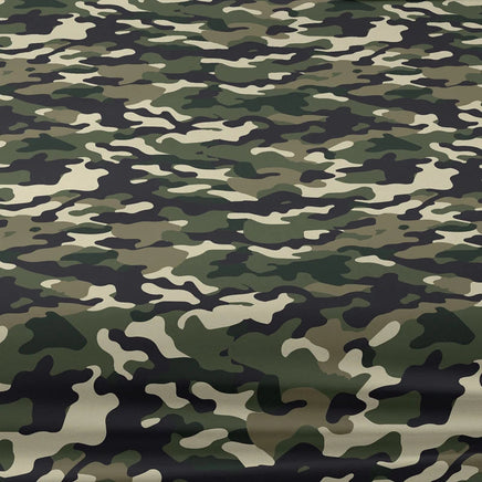 1Pcs Camouflage Green Pattern Sanding Fitted Sheet, Bedroom Camouflage Printed Bedspread, Bedding (Not Include Pillowcase) Lusy Store
