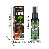 6pcs-1pcs 30ml Halloween Props Liquid Fart Spray Non Toxic Stink Bomb Ass-Smelly Stinky Gas Prank Toy Joke Party Supplies bomb smell