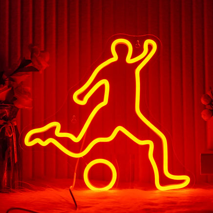 Lusy Store LLC Fitness Neon Sign Dumbbell LED Light Gym Art Wall Decoration Neon Sign