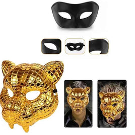 Couple Black Lace Disguised Mask Elegant Plastic Party Ball Mask Suitable for Halloween and Costume Party Accessories