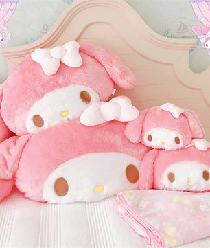 Lusy Store LLC My Melody Plush Toy Big Size Hug Pillow Comfortable Back Cushion Lovely Plush