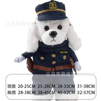 Funny Pet Dog Cosplay Clothes Novelty Puppy Halloween Costumes Sweatshirt Christmas Festival Party Outfit Pet Dress Accessories G