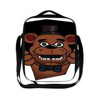 Game F-five N-nights at F-freddy's Child School Backpack with Lunch Bags ,Pencil Bags ,School Bags for Boys Girls XHOO3-CB-0101-A7